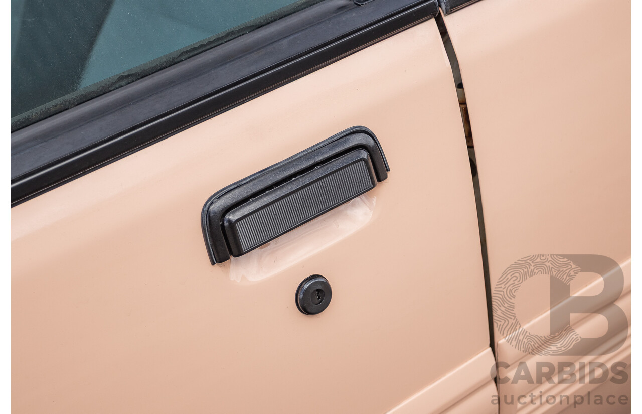 6/1988 Holden VL Commodore Executive 4d Sedan Pastel Pink Turbo 3.0L