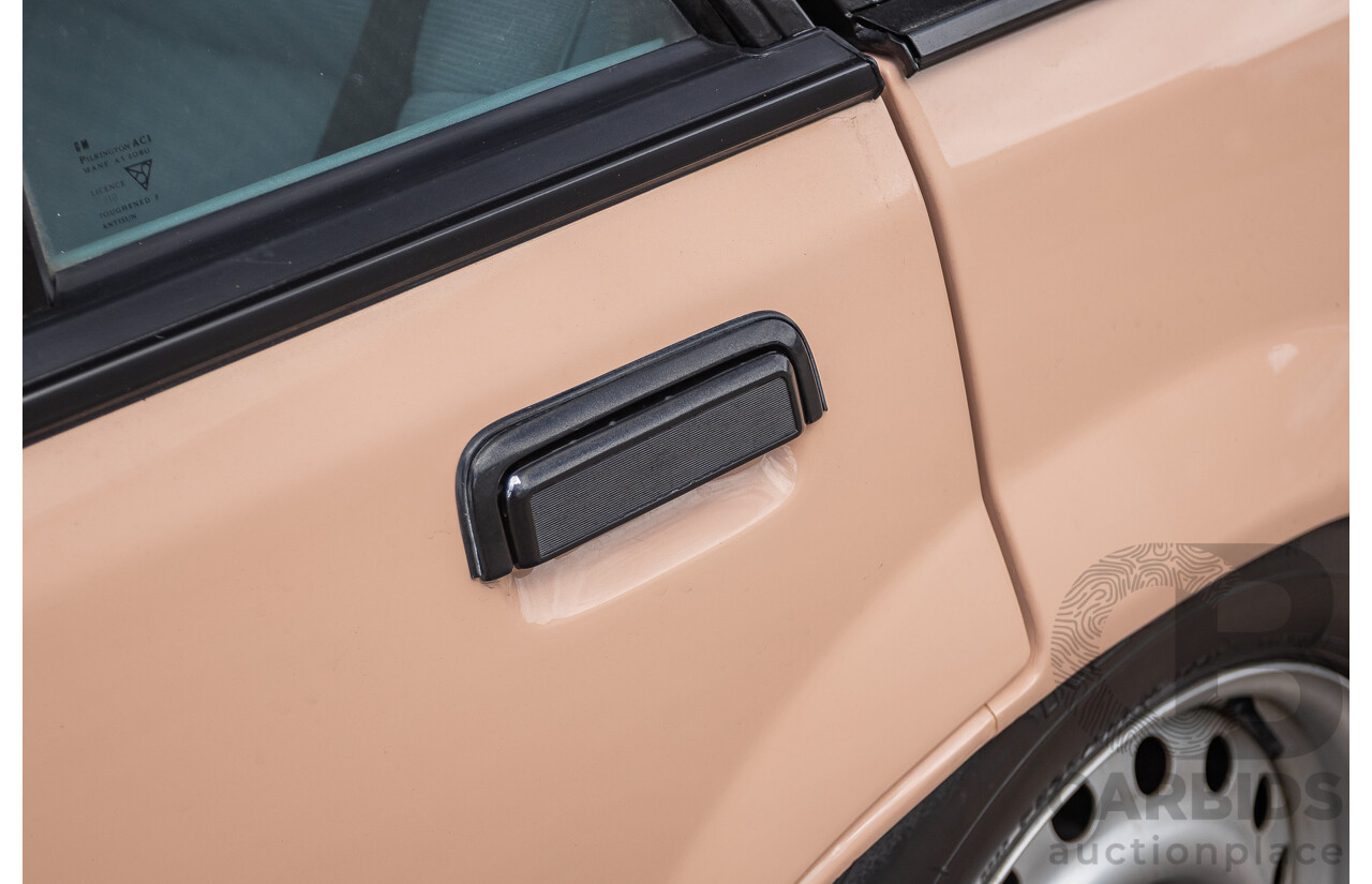 6/1988 Holden VL Commodore Executive 4d Sedan Pastel Pink Turbo 3.0L