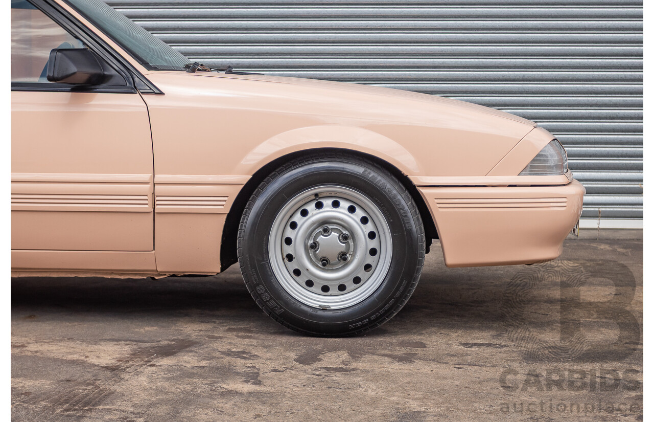 6/1988 Holden VL Commodore Executive 4d Sedan Pastel Pink Turbo 3.0L