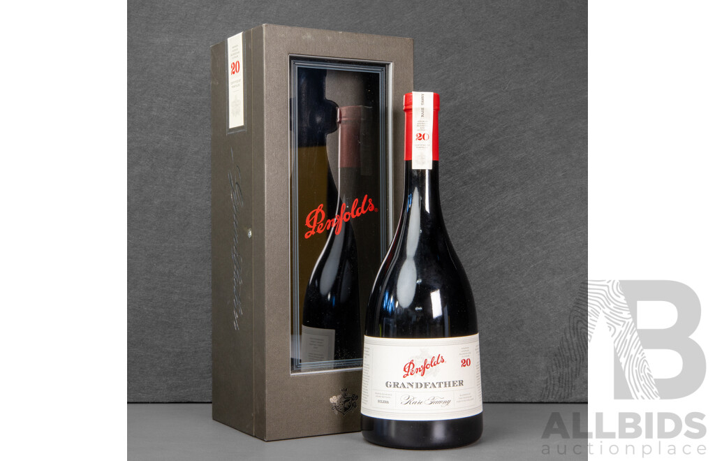 Boxed Penfolds Grandfather Rare Tawny Port