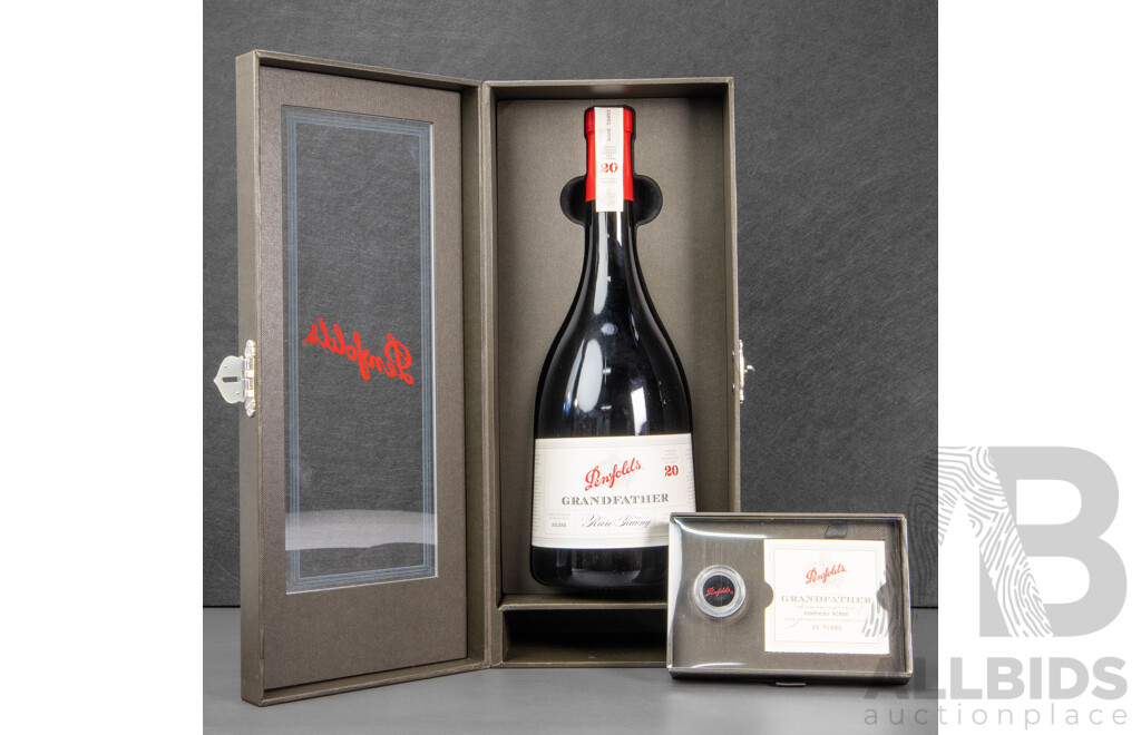 Boxed Penfolds Grandfather Rare Tawny Port