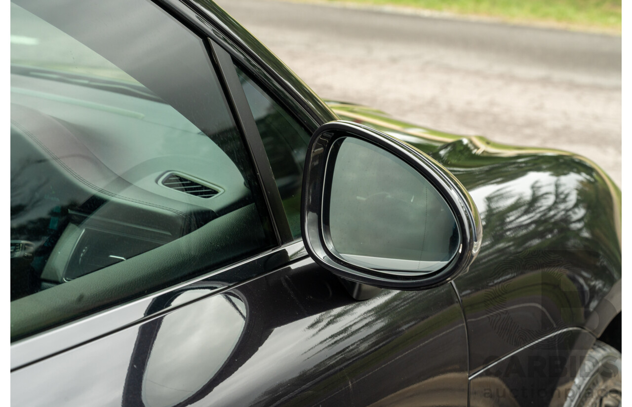 07/2016 Porsche Macan Turbo (AWD) MY16 4d Wagon Jet Black Metallic Twin Turbo V6 3.6L