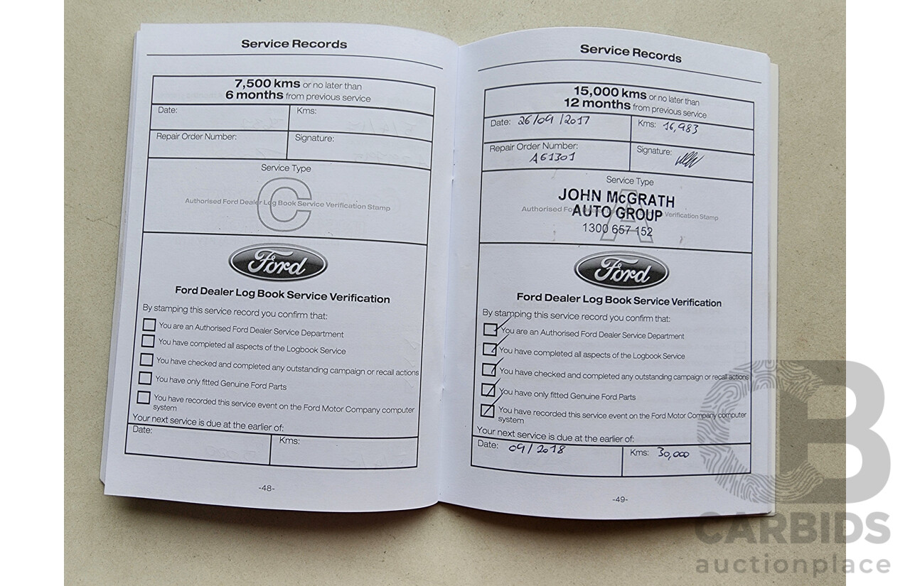 12/2016 Ford Ranger XLT 3.2 (4x4) PX MKII Super Cab Utility White 3.2L