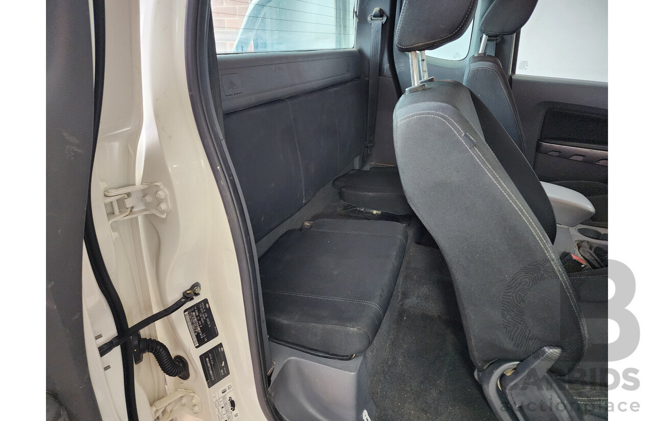 12/2016 Ford Ranger XLT 3.2 (4x4) PX MKII Super Cab Utility White 3.2L