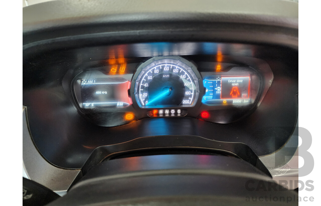 12/2016 Ford Ranger XLT 3.2 (4x4) PX MKII Super Cab Utility White 3.2L