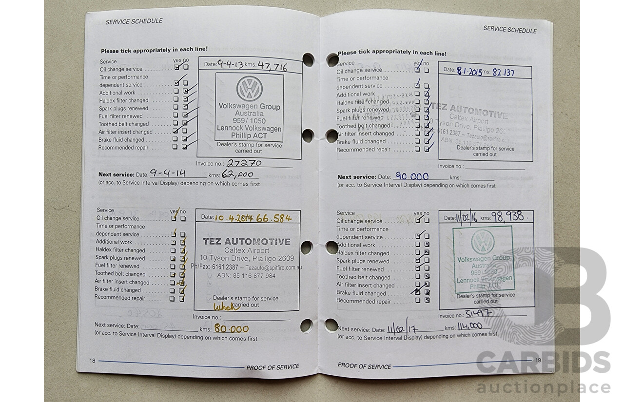 7/2010 Volkswagen Golf 90 TSI Trendline 1K MY10 5d Hatchback Red 1.4L