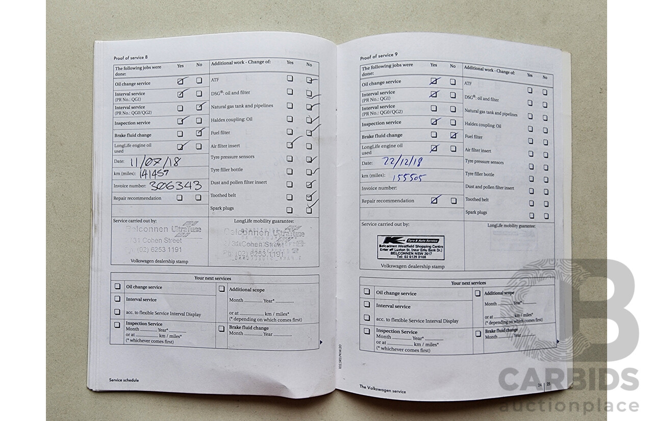 7/2010 Volkswagen Golf 90 TSI Trendline 1K MY10 5d Hatchback Red 1.4L