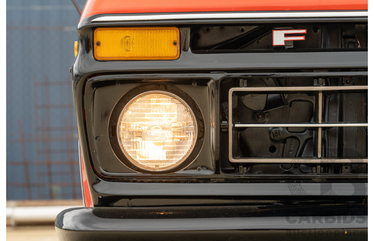 8/1977 Ford F350 Banana Back Tow Truck 2d C/Chas Gloss Red V8 4.9L