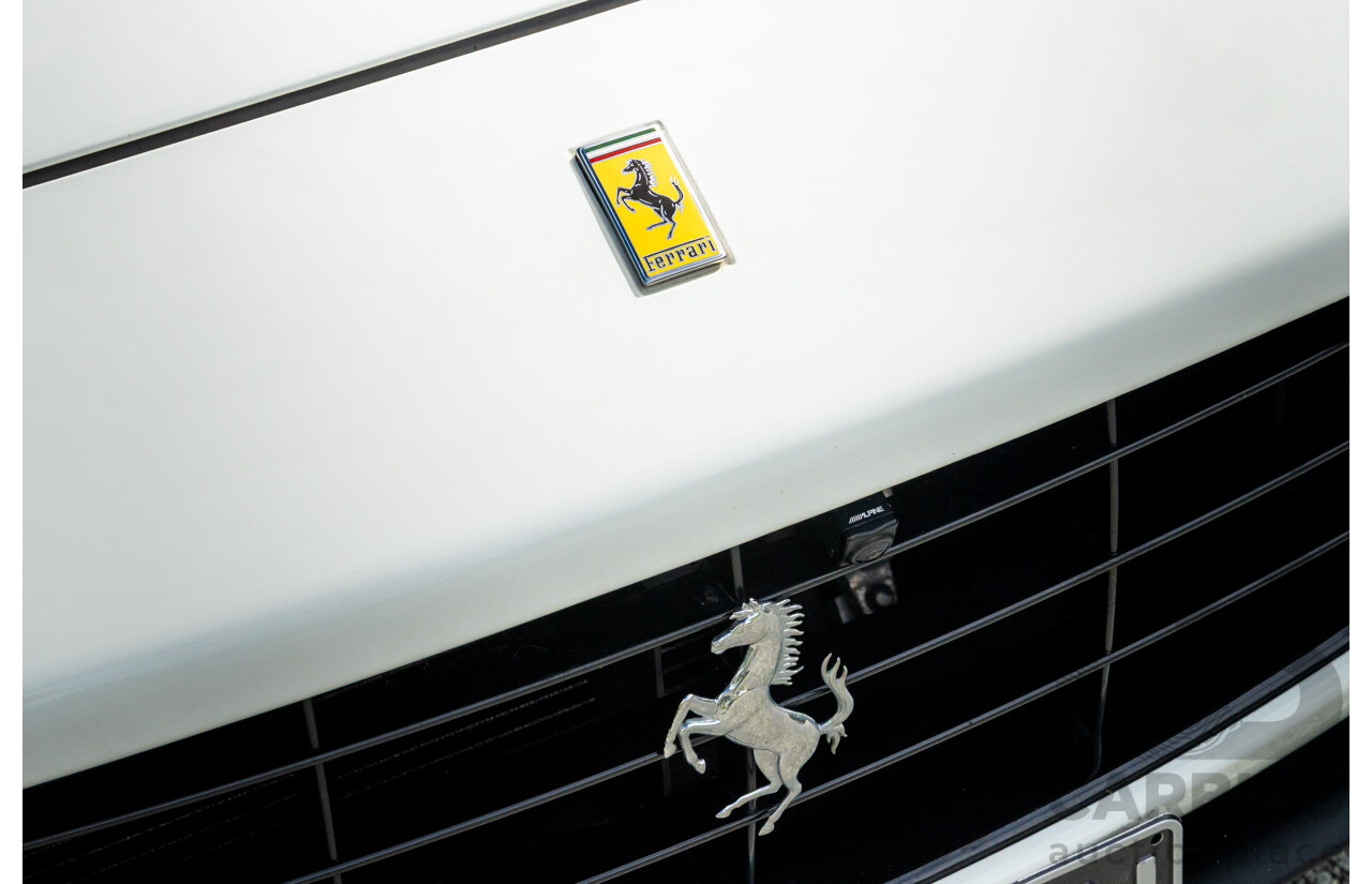 6/2012 Ferrari California 30 Edition 2d Convertible Bianco White V8 4.3L