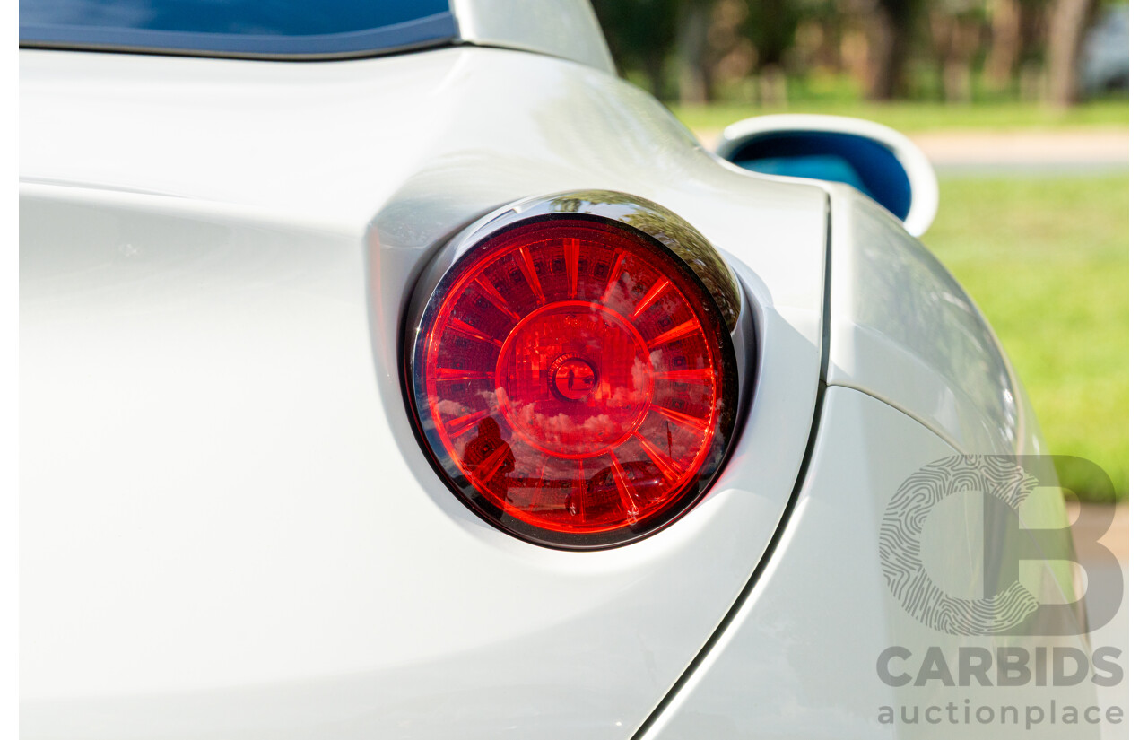 6/2012 Ferrari California 30 Edition 2d Convertible Bianco White V8 4.3L