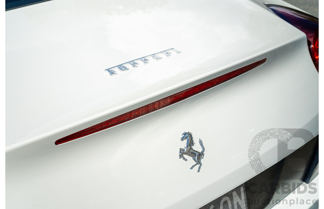 6/2012 Ferrari California 30 Edition 2d Convertible Bianco White V8 4.3L