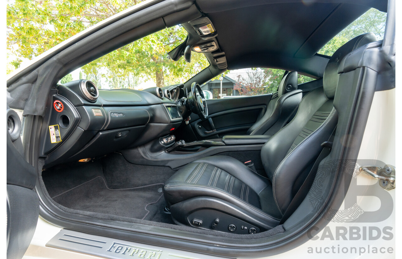 6/2012 Ferrari California 30 Edition 2d Convertible Bianco White V8 4.3L
