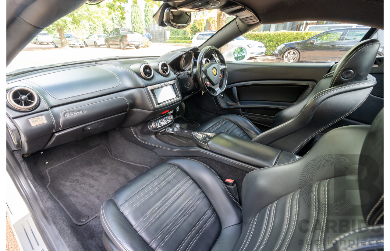 6/2012 Ferrari California 30 Edition 2d Convertible Bianco White V8 4.3L
