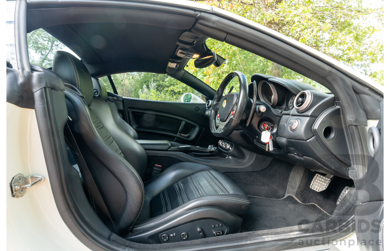 6/2012 Ferrari California 30 Edition 2d Convertible Bianco White V8 4.3L