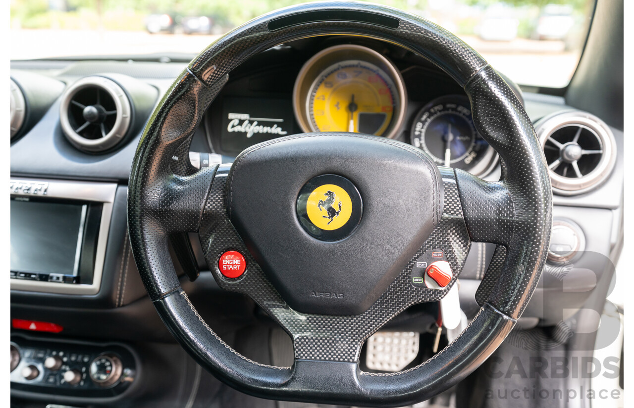 6/2012 Ferrari California 30 Edition 2d Convertible Bianco White V8 4.3L