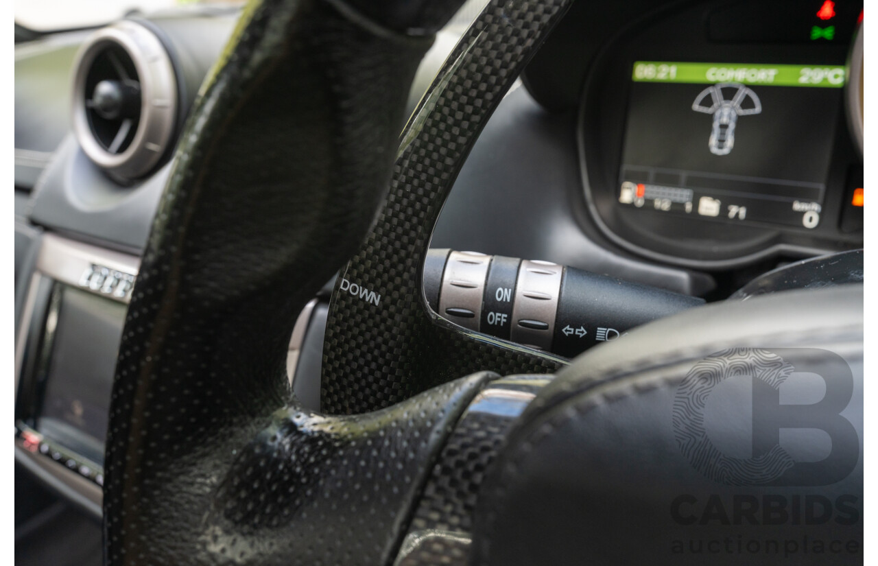 6/2012 Ferrari California 30 Edition 2d Convertible Bianco White V8 4.3L