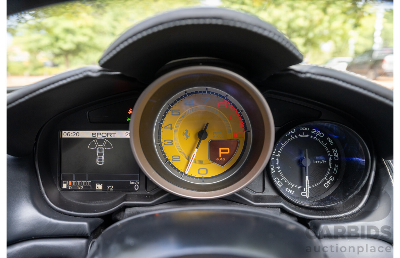 6/2012 Ferrari California 30 Edition 2d Convertible Bianco White V8 4.3L