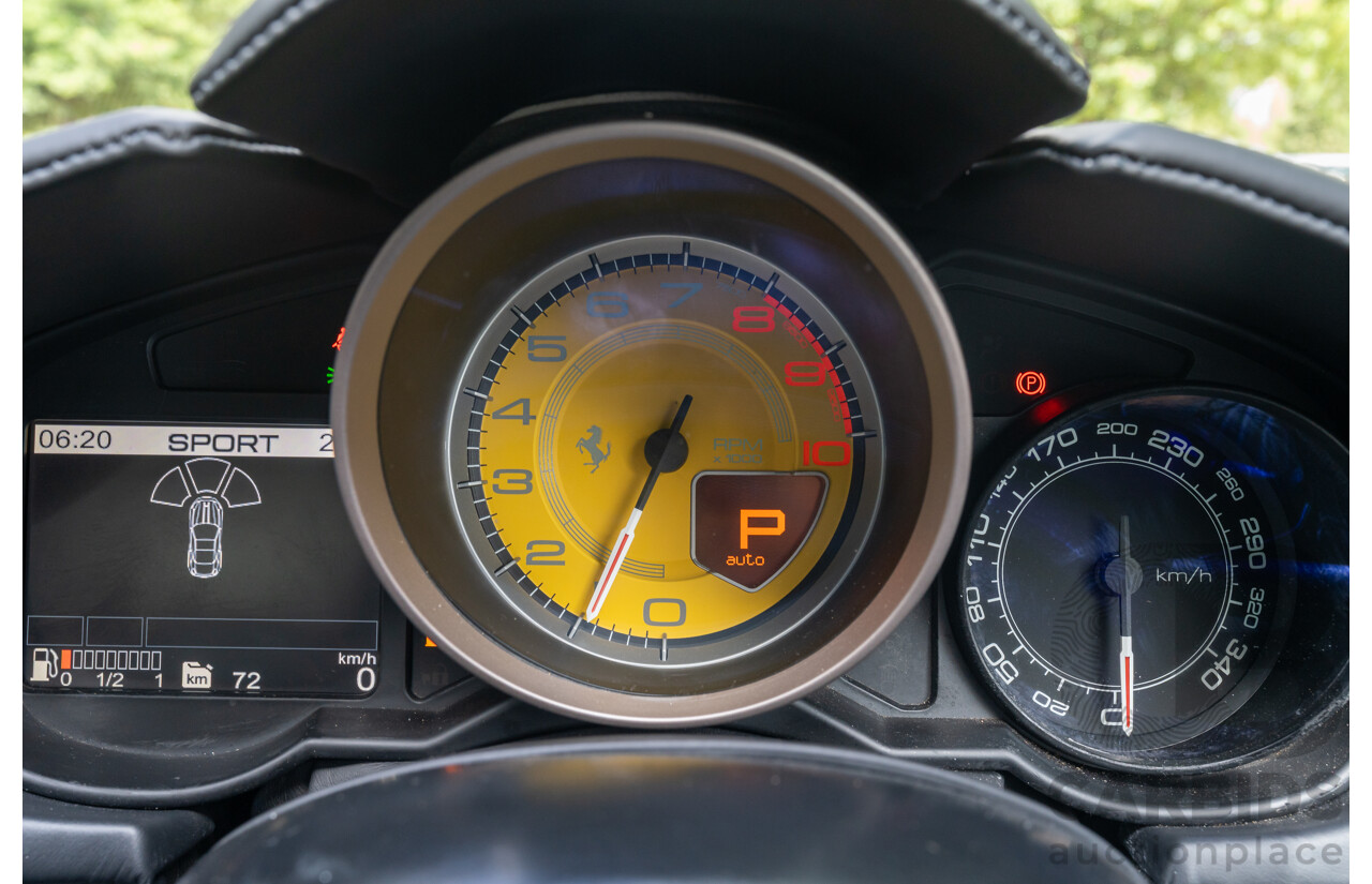 6/2012 Ferrari California 30 Edition 2d Convertible Bianco White V8 4.3L