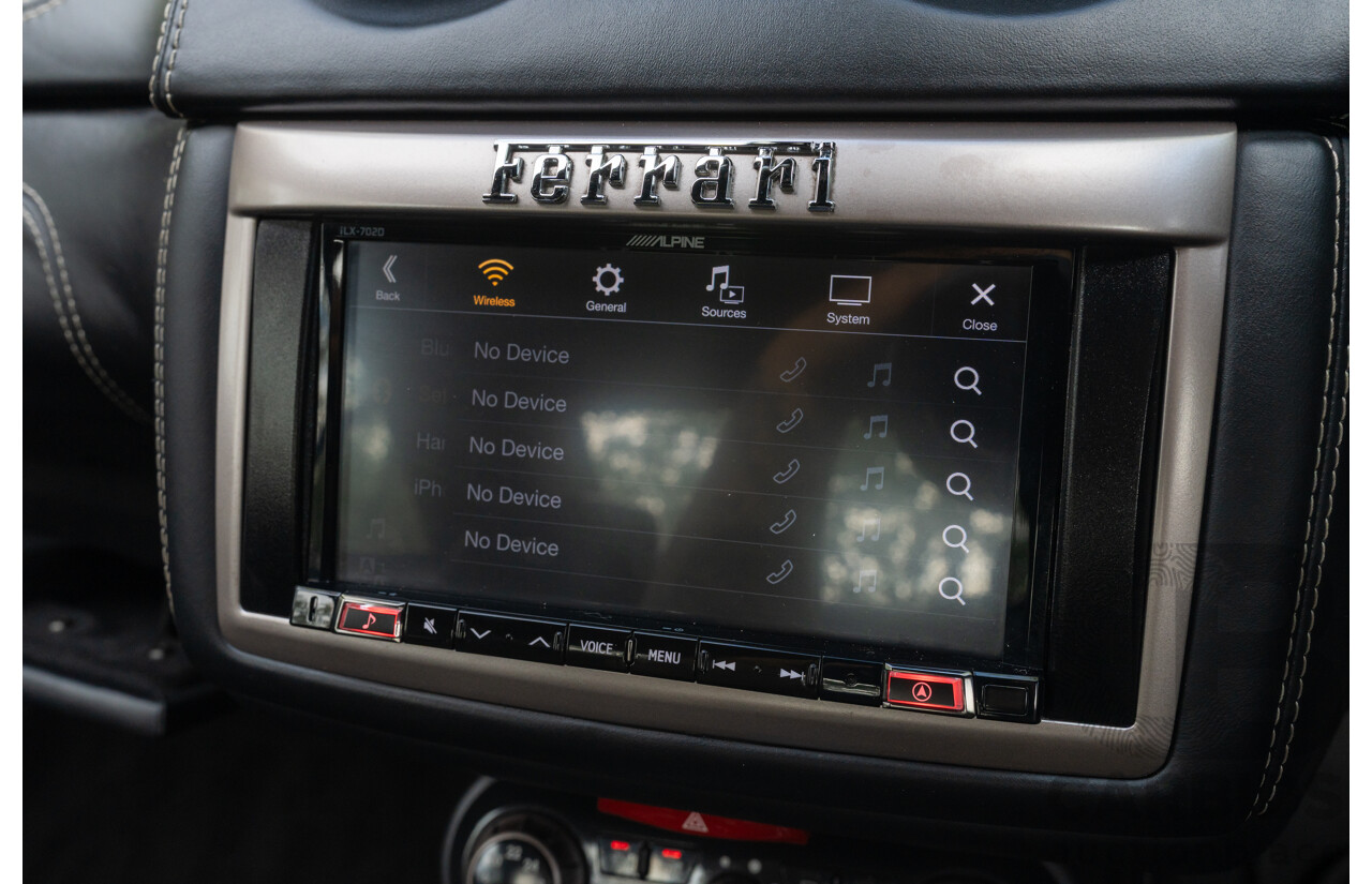 6/2012 Ferrari California 30 Edition 2d Convertible Bianco White V8 4.3L