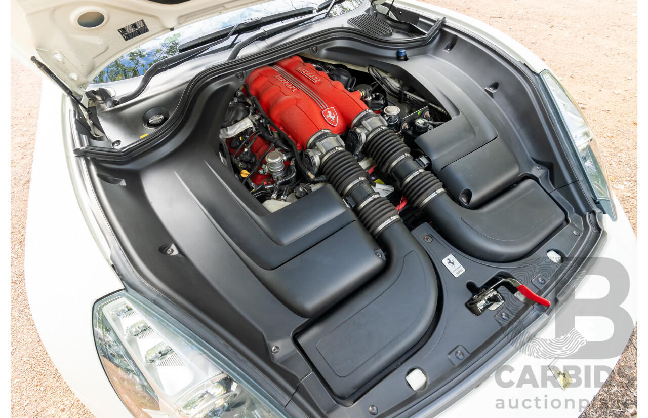 6/2012 Ferrari California 30 Edition 2d Convertible Bianco White V8 4.3L