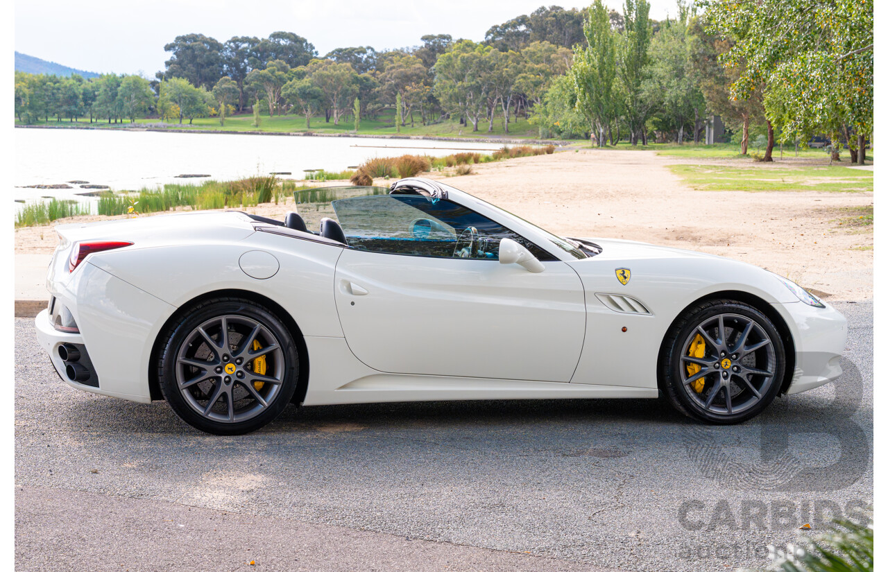 6/2012 Ferrari California 30 Edition 2d Convertible Bianco White V8 4.3L