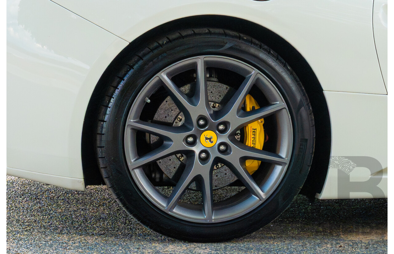 6/2012 Ferrari California 30 Edition 2d Convertible Bianco White V8 4.3L