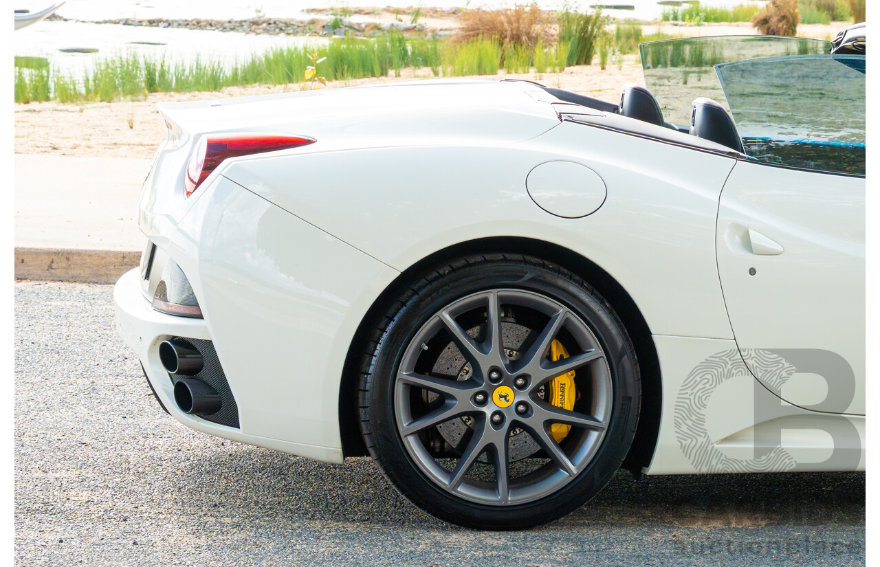 6/2012 Ferrari California 30 Edition 2d Convertible Bianco White V8 4.3L