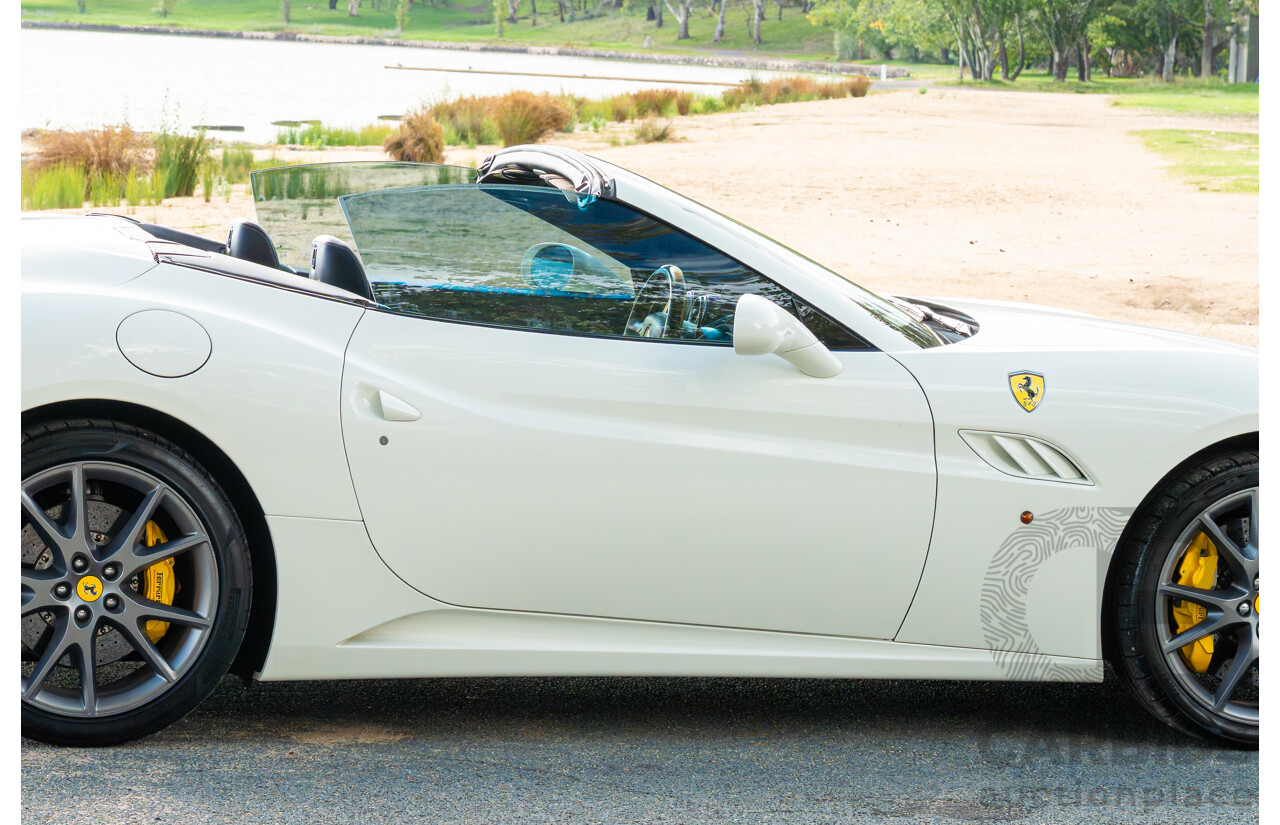 6/2012 Ferrari California 30 Edition 2d Convertible Bianco White V8 4.3L