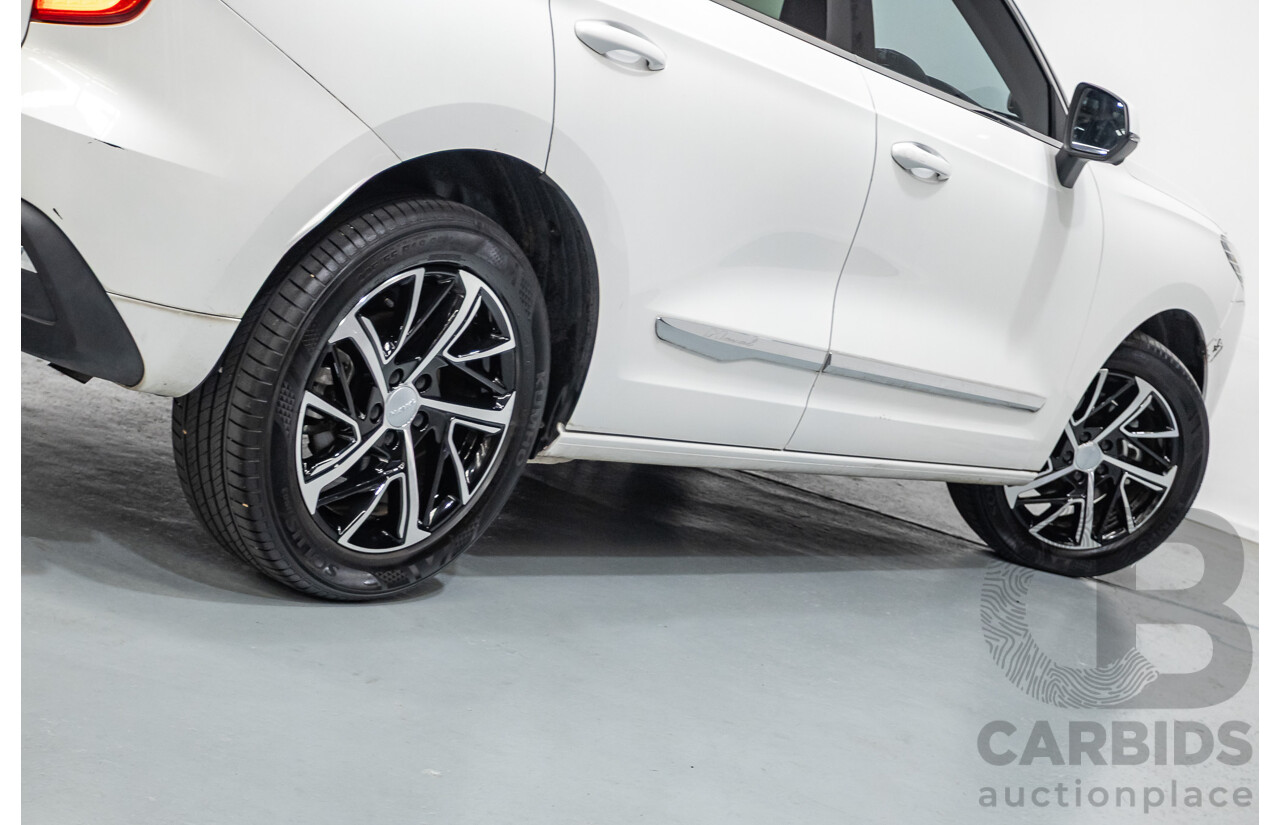 12/2021 GWM Haval Jolion Ultra MST 4D Wagon White Turbo 1.5L