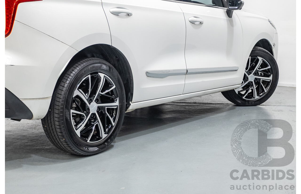 12/2021 GWM Haval Jolion Ultra MST 4D Wagon White Turbo 1.5L