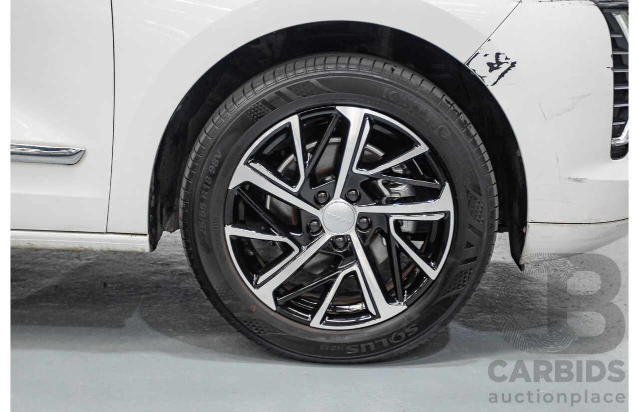 12/2021 GWM Haval Jolion Ultra MST 4D Wagon White Turbo 1.5L