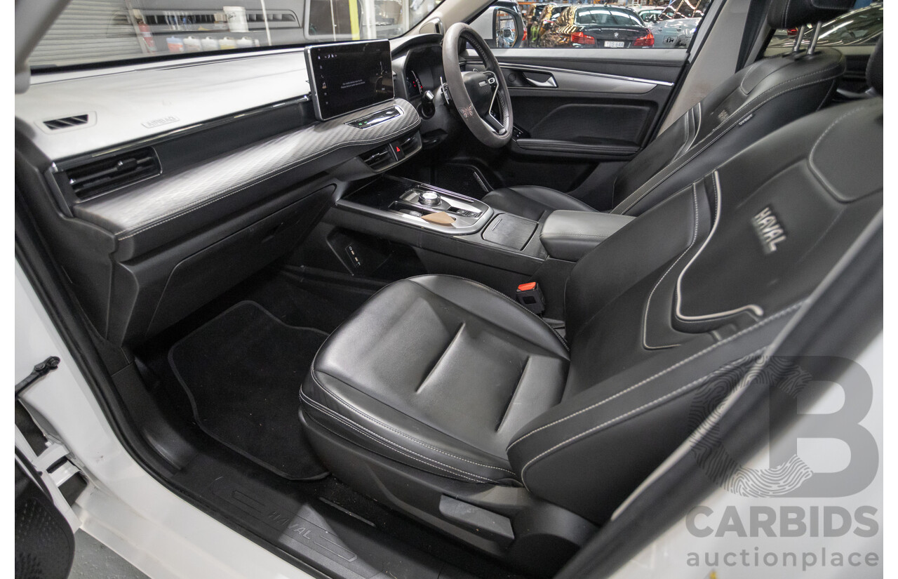 12/2021 GWM Haval Jolion Ultra MST 4D Wagon White Turbo 1.5L