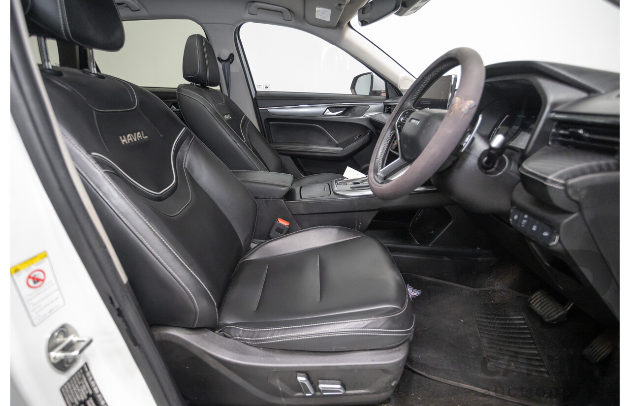 12/2021 GWM Haval Jolion Ultra MST 4D Wagon White Turbo 1.5L
