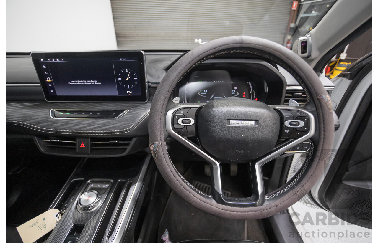 12/2021 GWM Haval Jolion Ultra MST 4D Wagon White Turbo 1.5L