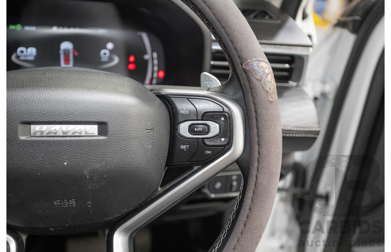 12/2021 GWM Haval Jolion Ultra MST 4D Wagon White Turbo 1.5L