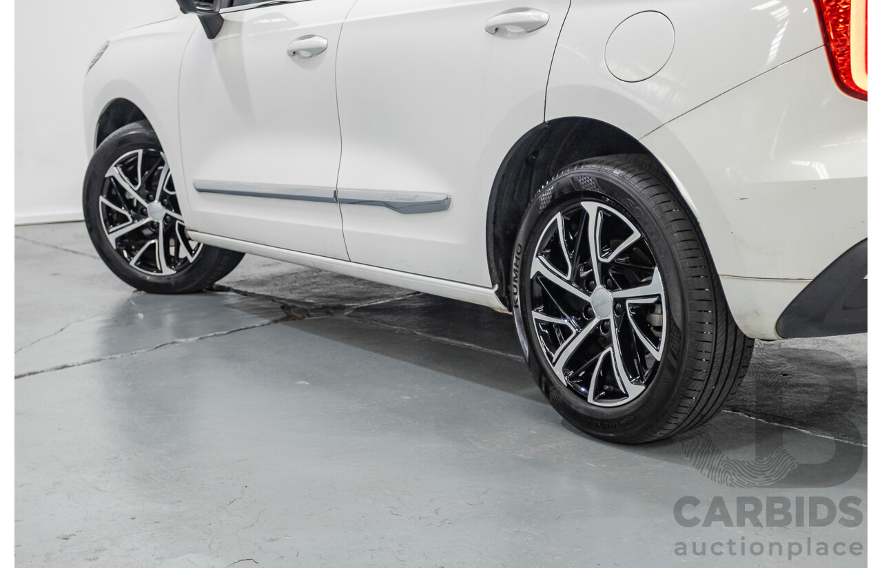12/2021 GWM Haval Jolion Ultra MST 4D Wagon White Turbo 1.5L
