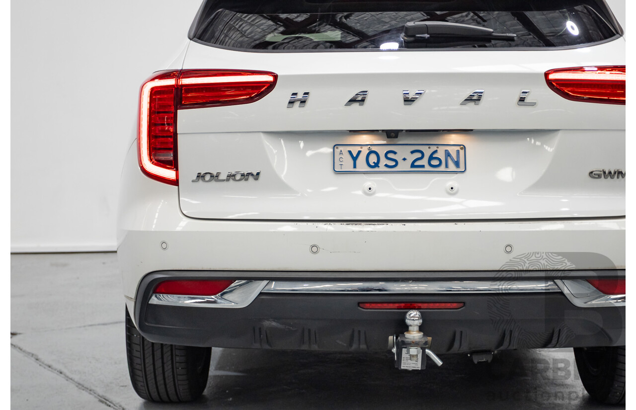12/2021 GWM Haval Jolion Ultra MST 4D Wagon White Turbo 1.5L