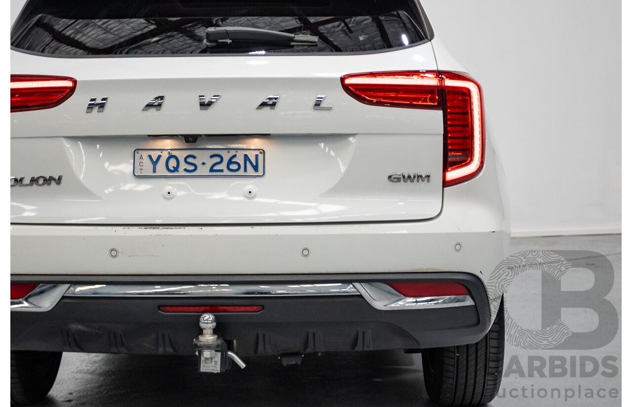 12/2021 GWM Haval Jolion Ultra MST 4D Wagon White Turbo 1.5L
