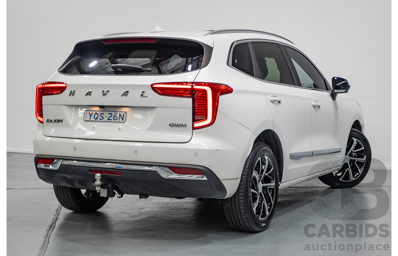 12/2021 GWM Haval Jolion Ultra MST 4D Wagon White Turbo 1.5L