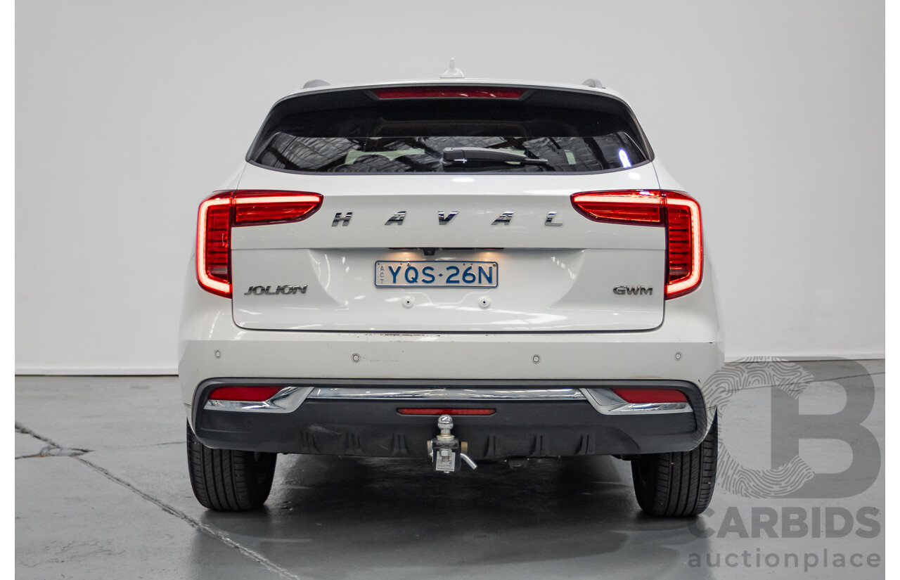 12/2021 GWM Haval Jolion Ultra MST 4D Wagon White Turbo 1.5L