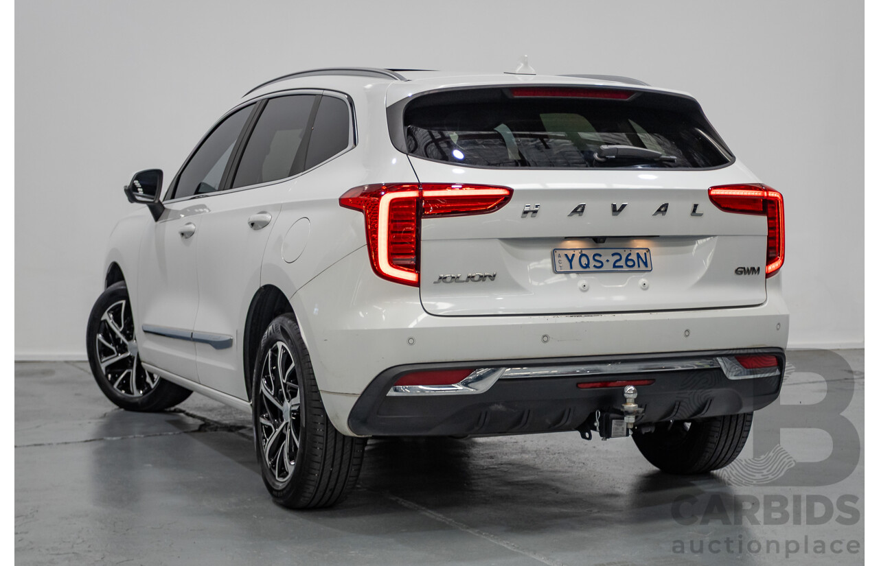 12/2021 GWM Haval Jolion Ultra MST 4D Wagon White Turbo 1.5L