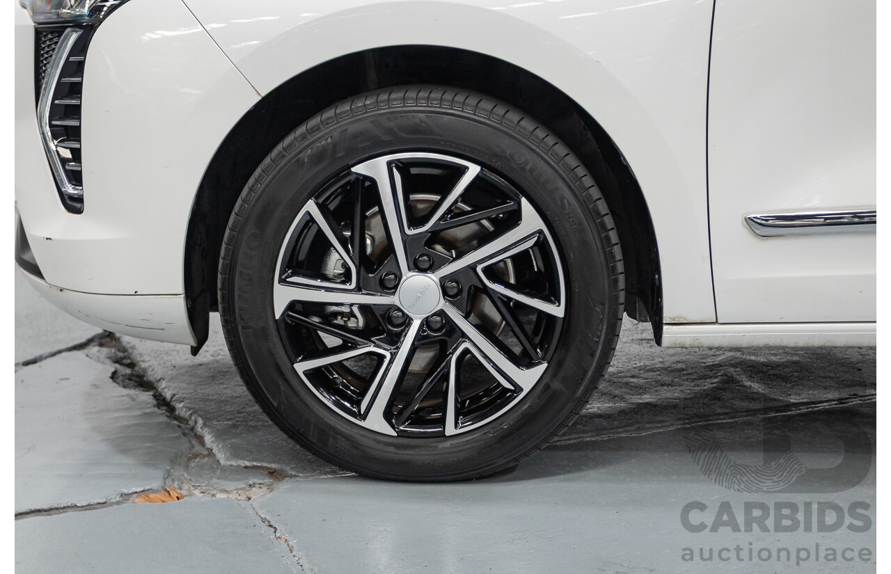 12/2021 GWM Haval Jolion Ultra MST 4D Wagon White Turbo 1.5L