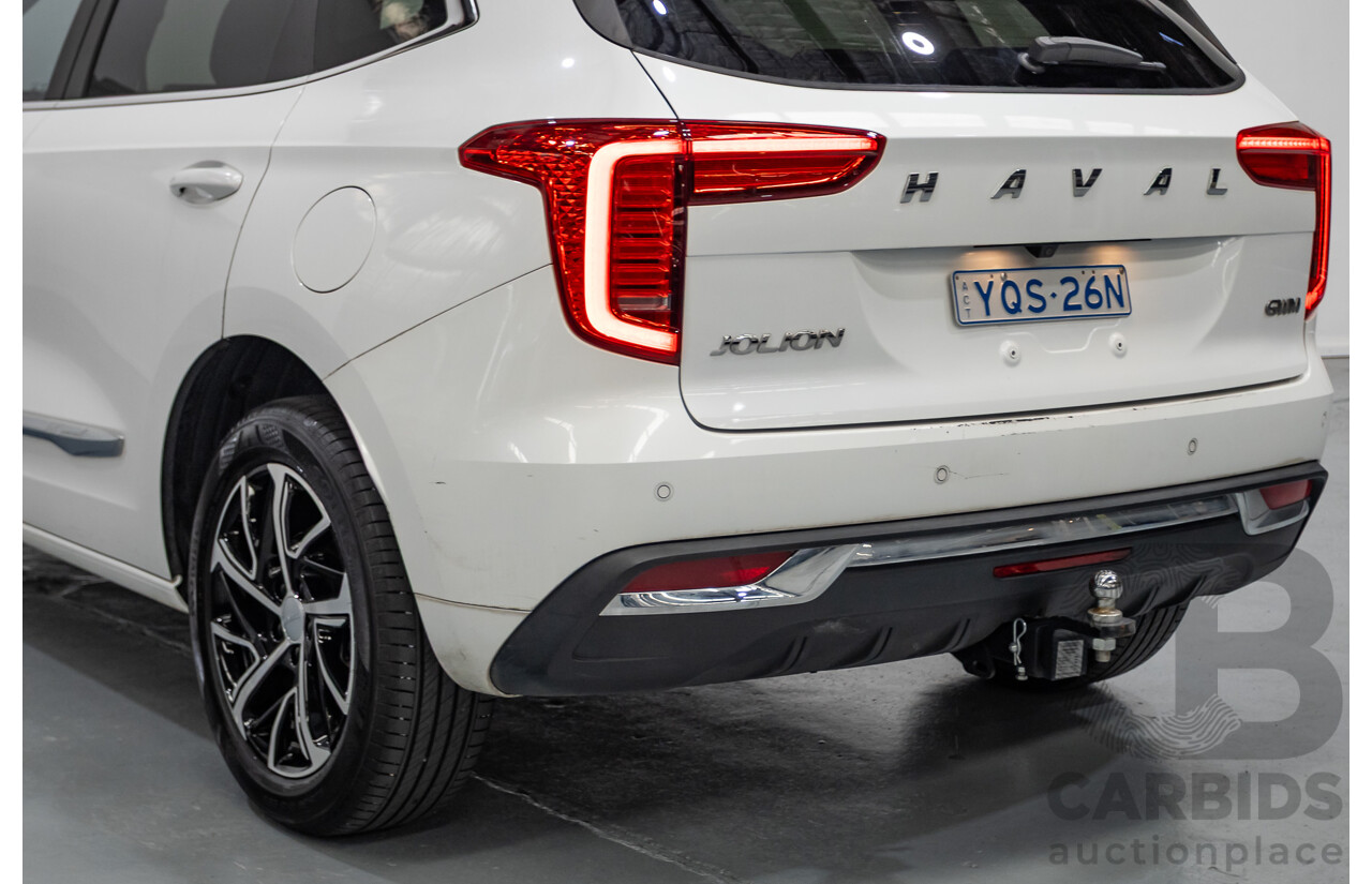 12/2021 GWM Haval Jolion Ultra MST 4D Wagon White Turbo 1.5L