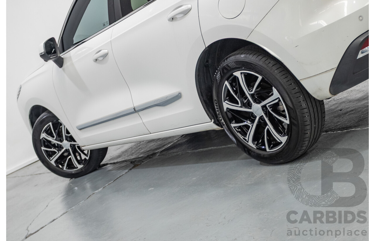 12/2021 GWM Haval Jolion Ultra MST 4D Wagon White Turbo 1.5L