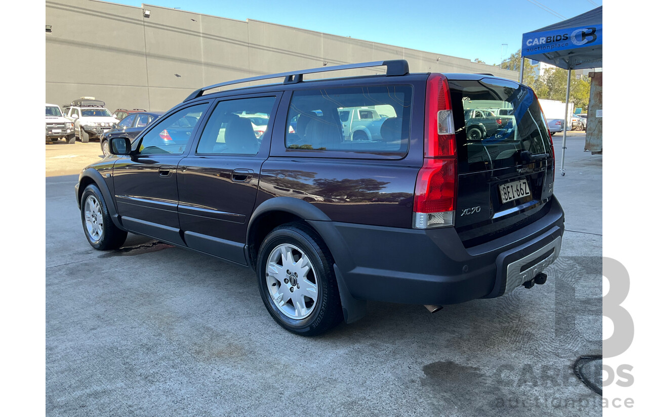 7/2007 Volvo XC70 SE MY06 4d Wagon Maroon 2.5L