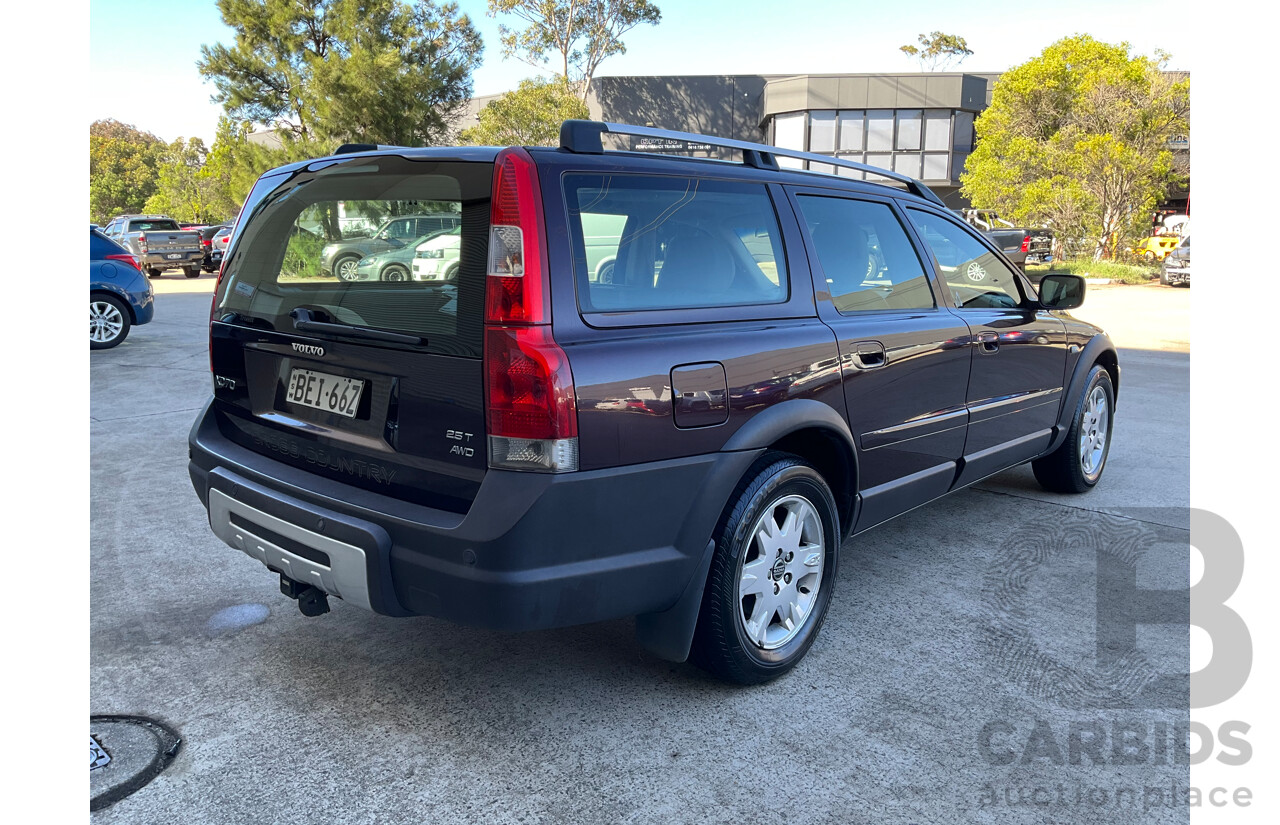 7/2007 Volvo XC70 SE MY06 4d Wagon Maroon 2.5L