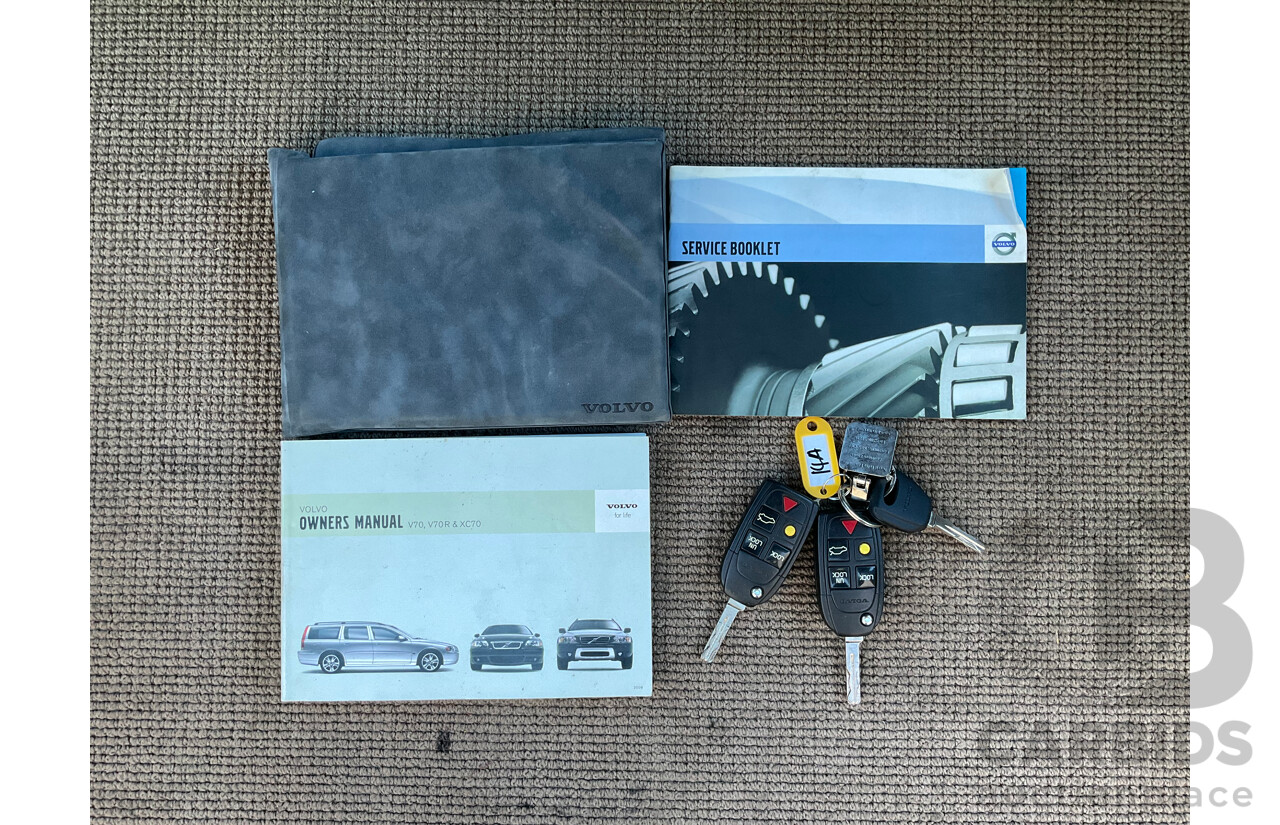 7/2007 Volvo XC70 SE MY06 4d Wagon Maroon 2.5L