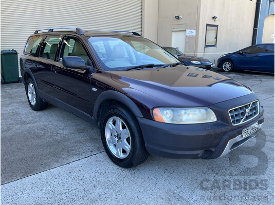 7/2007 Volvo XC70 SE MY06 4d Wagon Maroon 2.5L