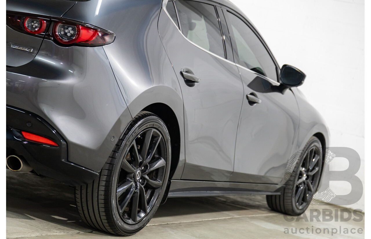 10/2019 Mazda Mazda3 G25 Astina (FWD) BP 5d Hatchback Machine Grey Metallic 2.5L