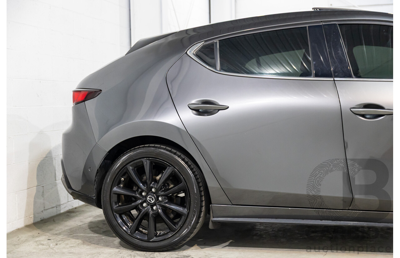 10/2019 Mazda Mazda3 G25 Astina (FWD) BP 5d Hatchback Machine Grey Metallic 2.5L